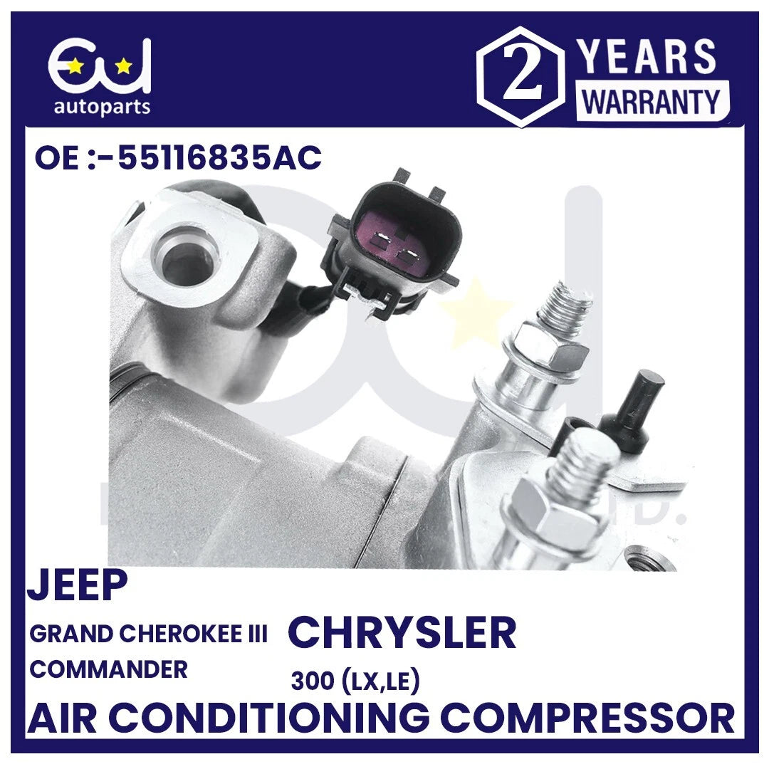 AIR CONDITIONING A/C COMPRESSOR FOR JEEP GRAND CHEROKEE 3.0 CRD WK CHRYSLER 300C