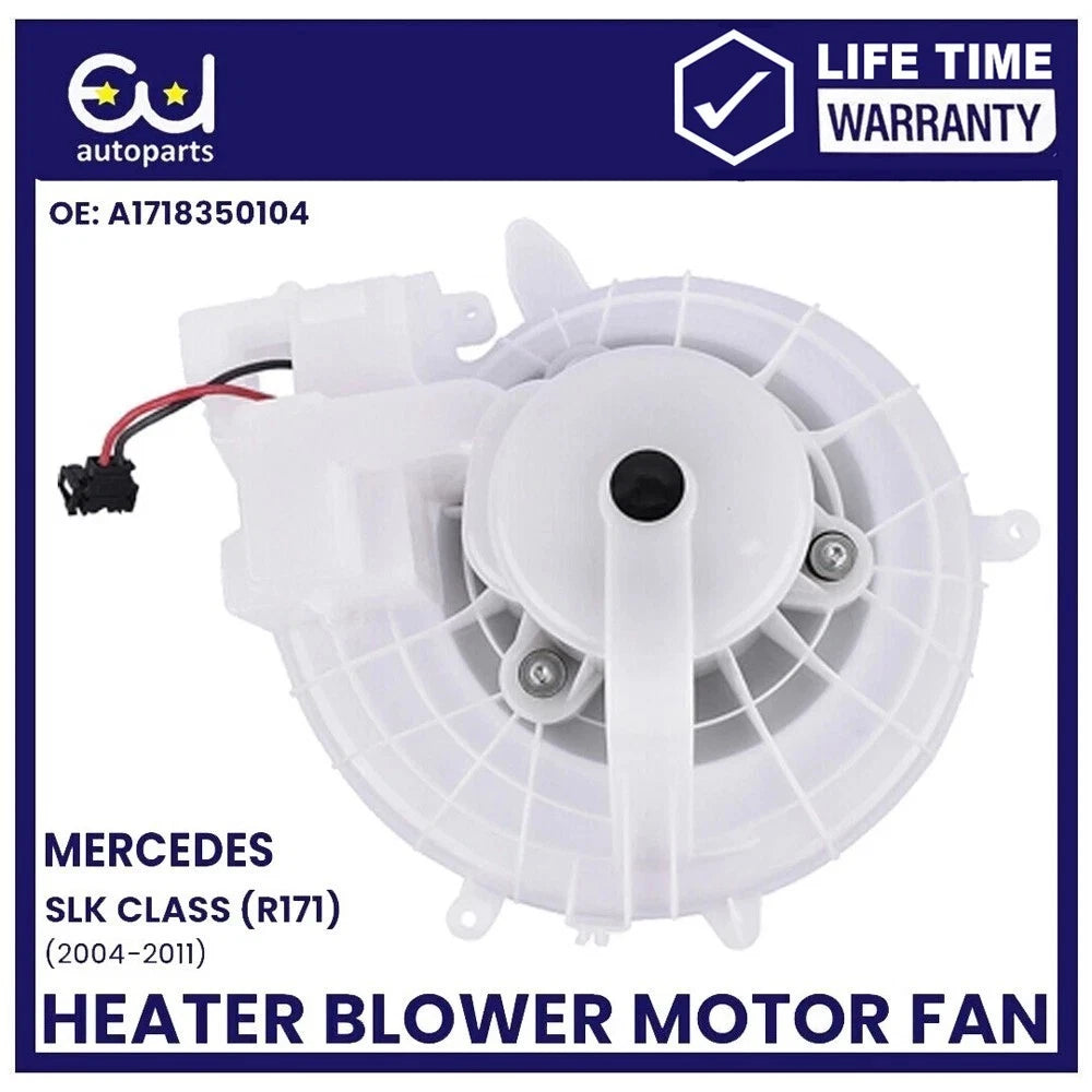 FOR MERCEDES BENZ SLK R171 HEATER MOTOR BLOWER UNIT FAN 1718350104 2004-2011 RHD
