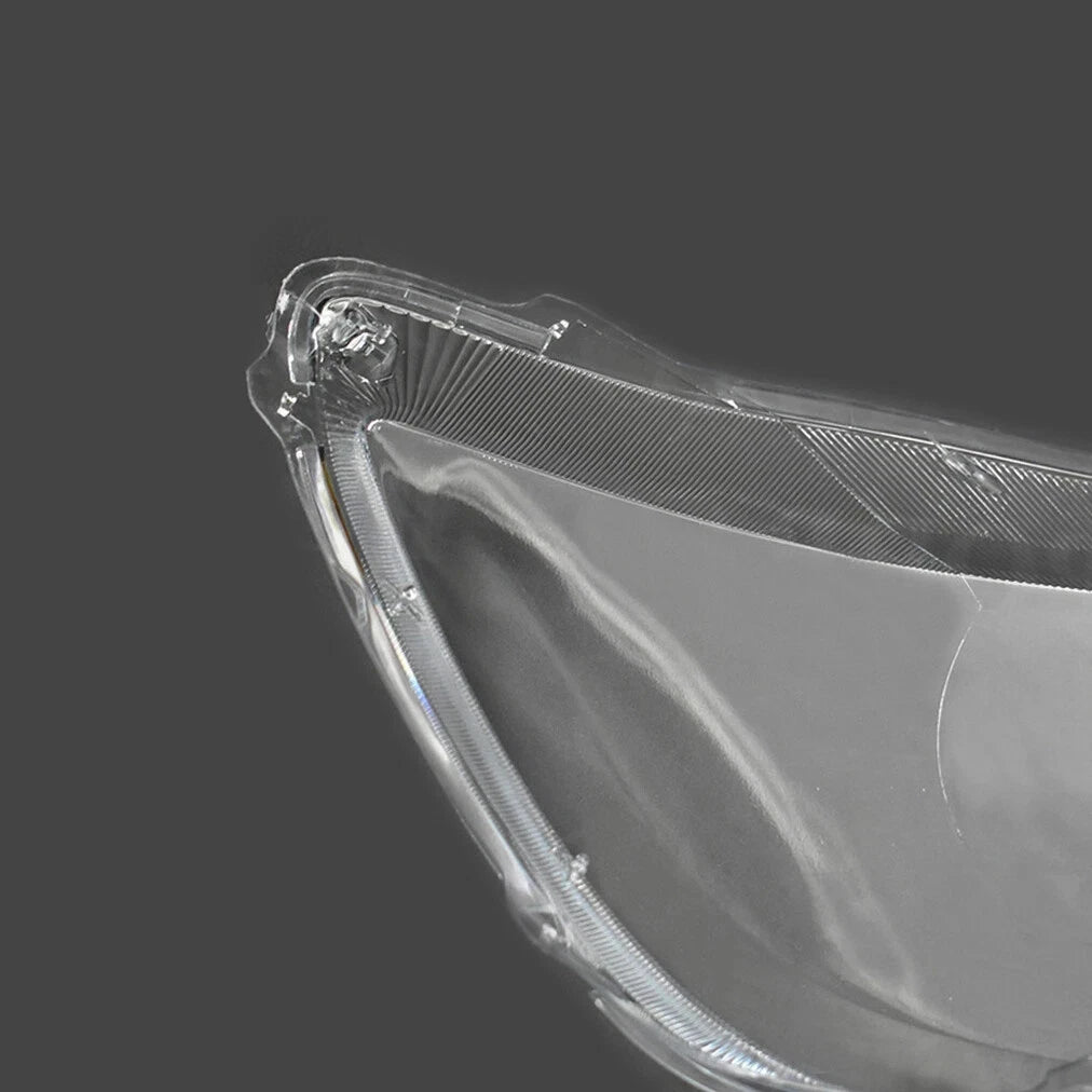 FOR SKODA SUPERB MK2 PAIR LEFT RIGHT CLEAR HEADLIGHT LENS SHELL LAMPSHADE 13-15