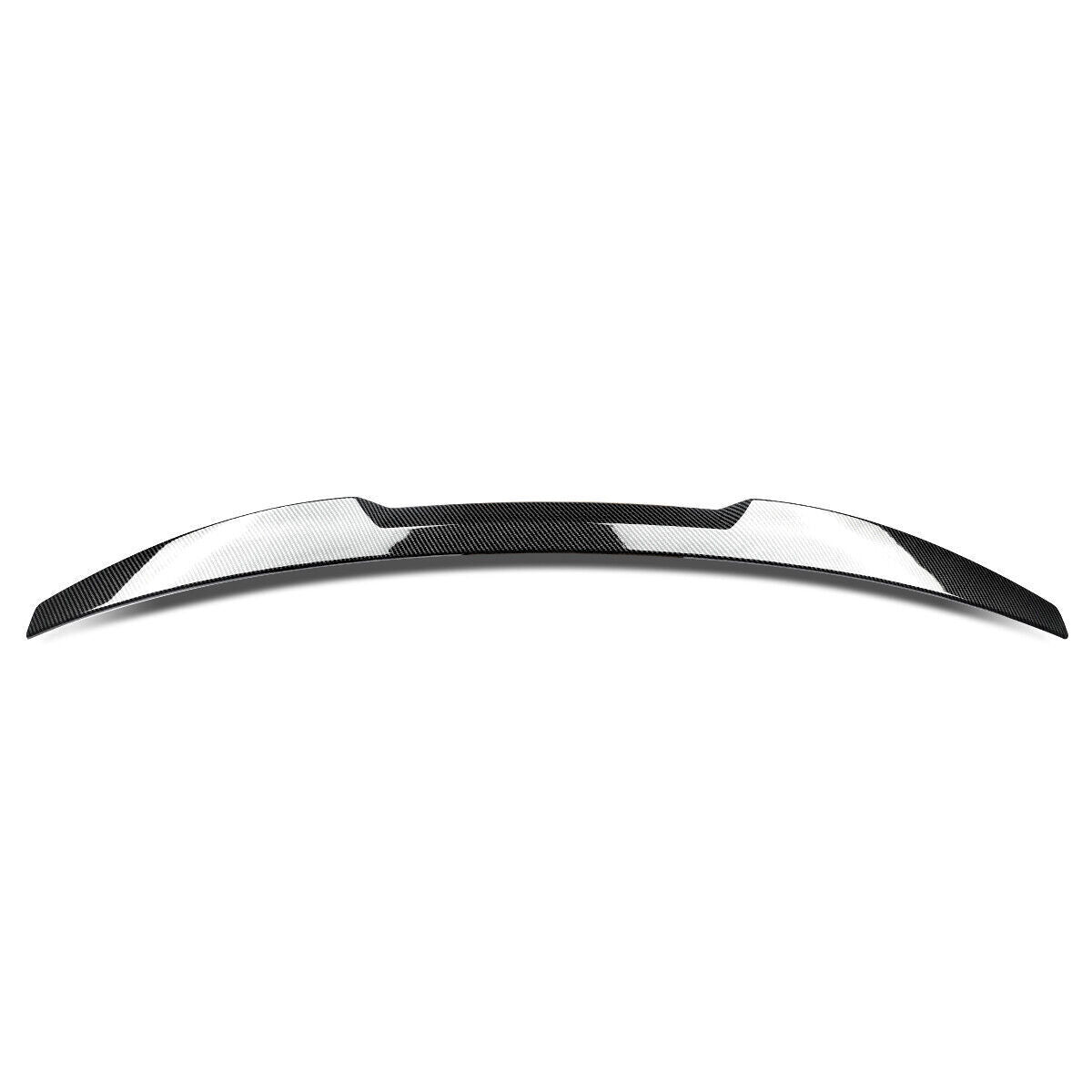 REAR BOOT SPOILER WING FOR AUDI A3 S3 RS3 8V SALOON CARBON FIBRE M4 STYLE 13-20
