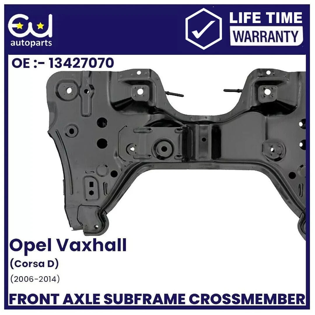 FRONT AXLE SUBFRAME CROSSMEMBER ENGINE CARRIER FOR OPEL VAUXHALL CORSA D 2006-14