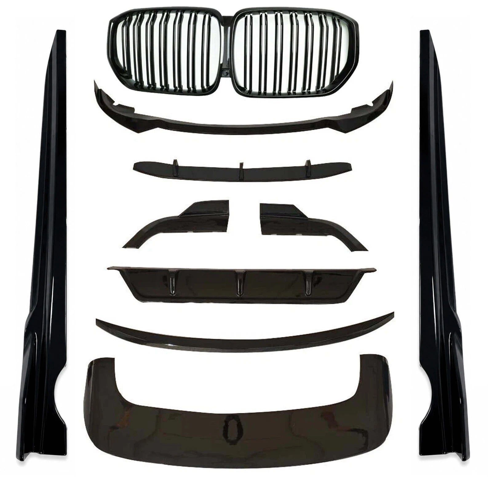 FOR BMW X5 G05 BODYKIT BODY KIT FRONT SPLITTER REAR DIFFUSER SIDE SKIRTS GRILLE