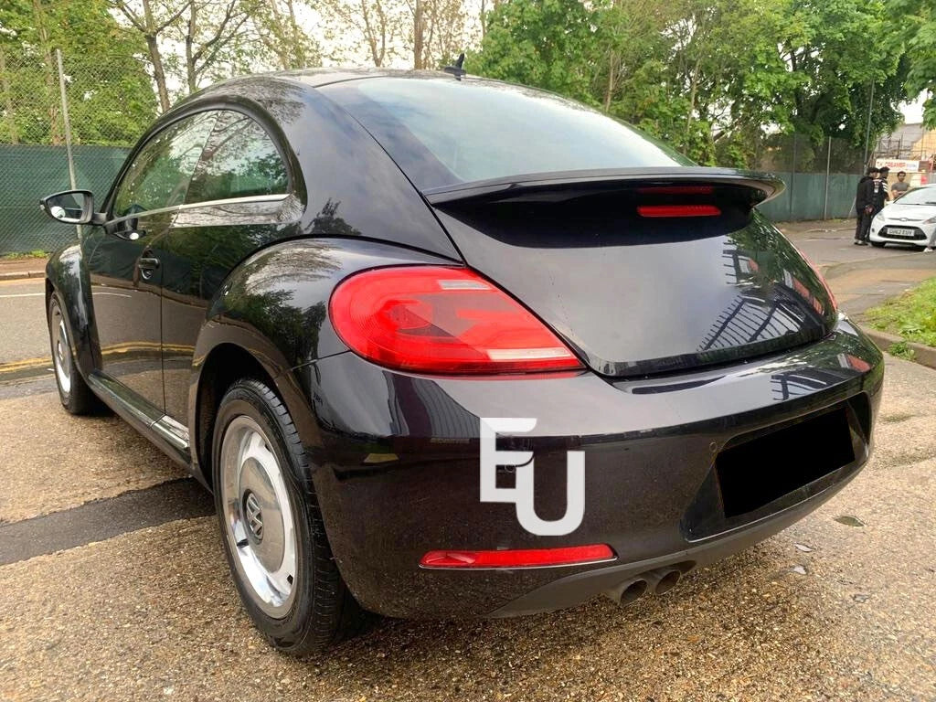 REAR BOOT TRUNK LID MID LEVEL SPOILER FOR VW BEETLE A5 2011-2019 GLOSS BLACK