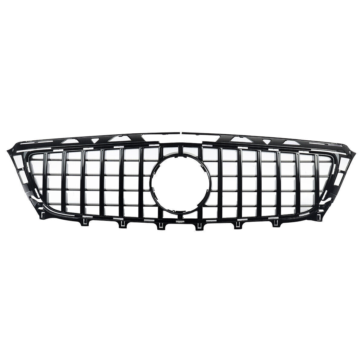 FOR MERCEDES CLS CLASS W218 C218 PANAMERICANA GT FRONT GRILLE GLOSS BLACK 11-14