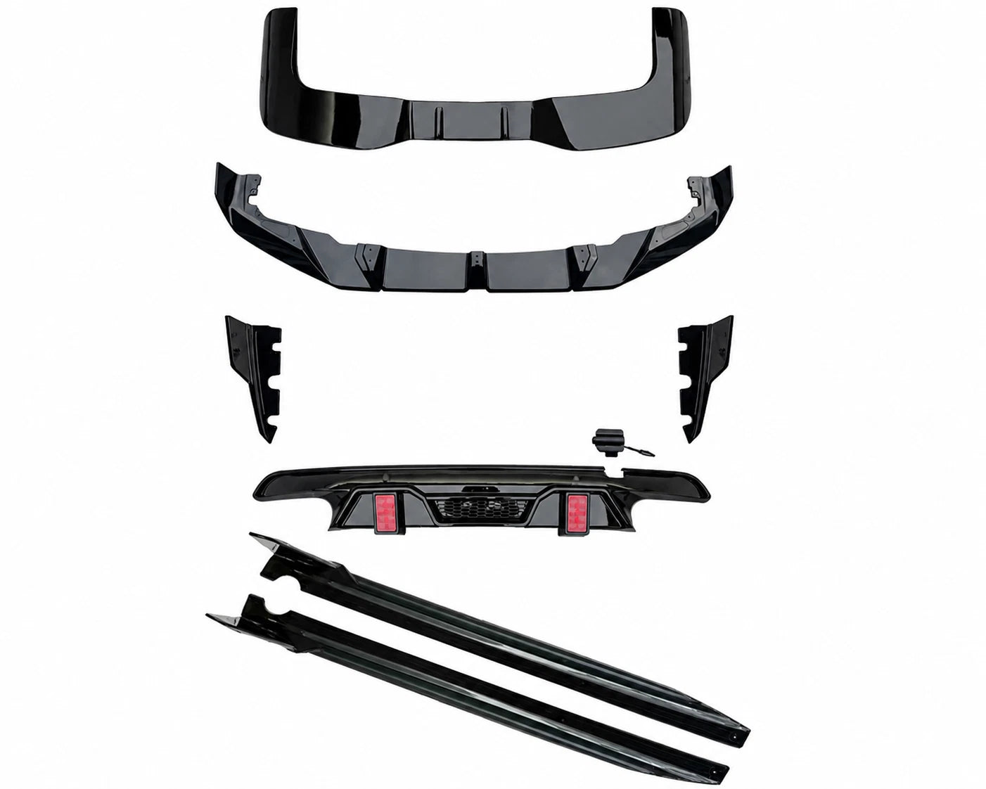FOR BMW X5 X5M F95 BODYKIT BODY KIT FRONT SPLITTER REAR DIFFUSER SKIRTS GLOSS
