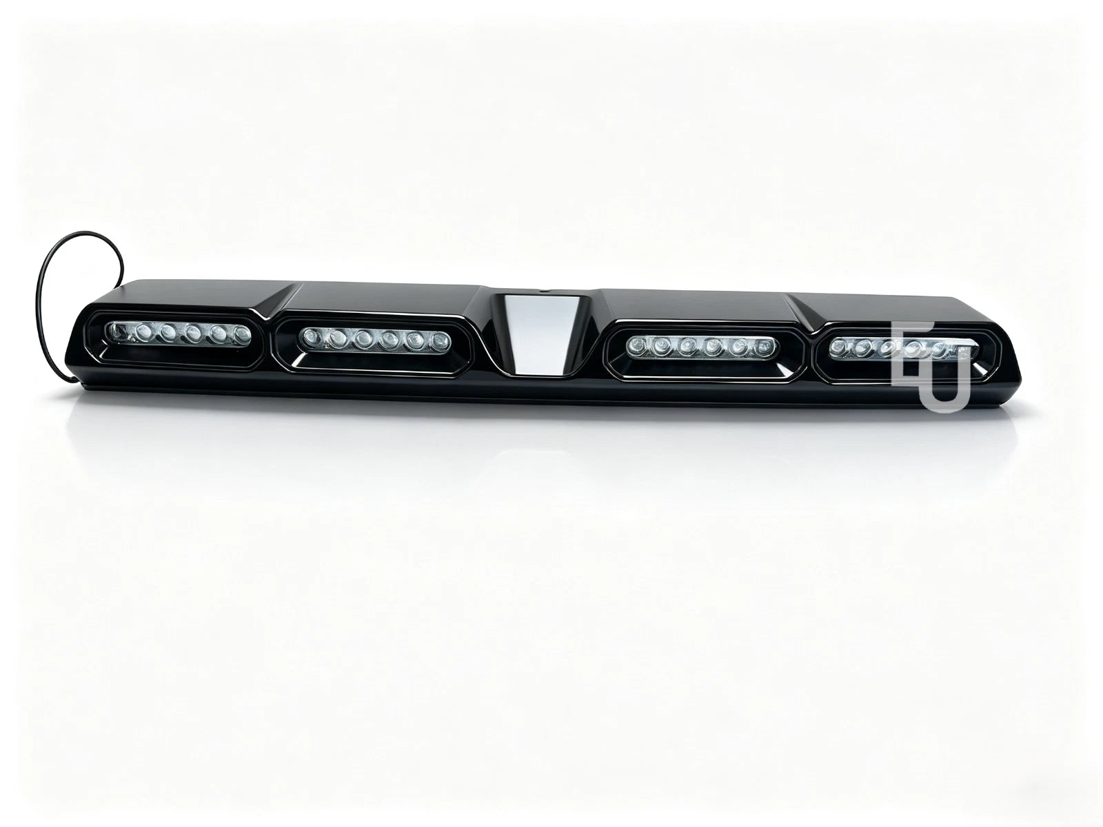GLOSS BLACK POD QUAD LED MOUNTED ROOF LIGHT FOR FORD RANGER T6 T7 T8 T9 2011+