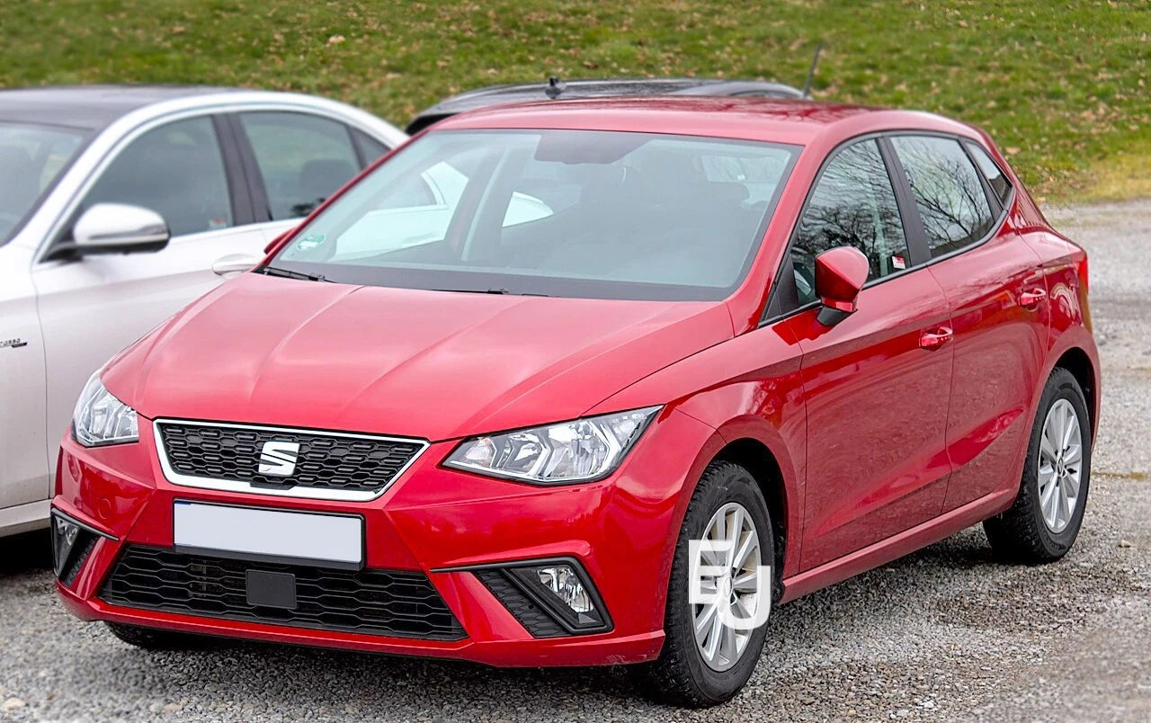 FOR SEAT IBIZA MK5 CLEAR HEADLIGHT LENS SHELL LAMPSHADE PAIR LEFT RIGHT 2017-20