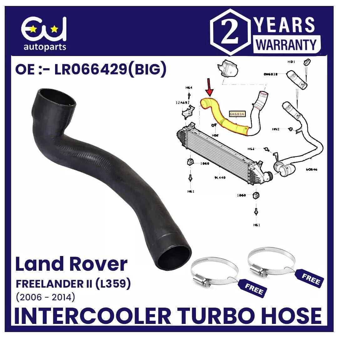 FOR LAND ROVER FREELANDER II 2.2 DIESEL TD4 TURBO CHARGE AIR HOSE PIPE LR002589