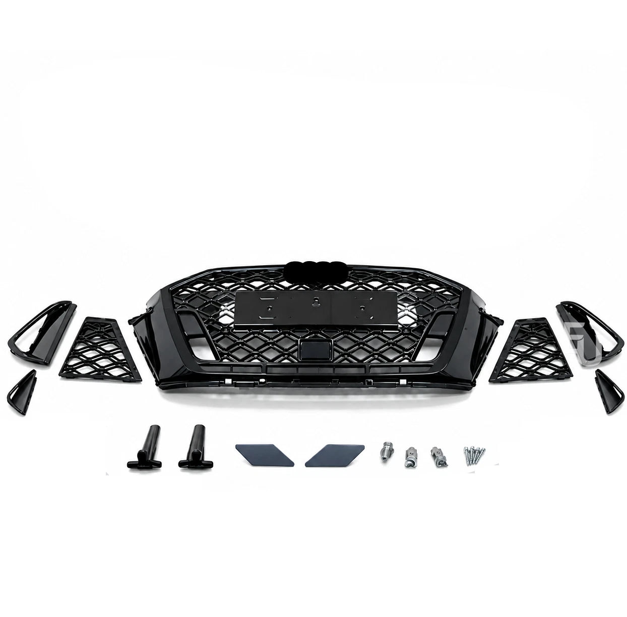 LCI 2025+ RS3 CONVERSION FRONT BUMPER BODYKIT FOR AUDI A3 S3 8V 2016-2020 SEDAN