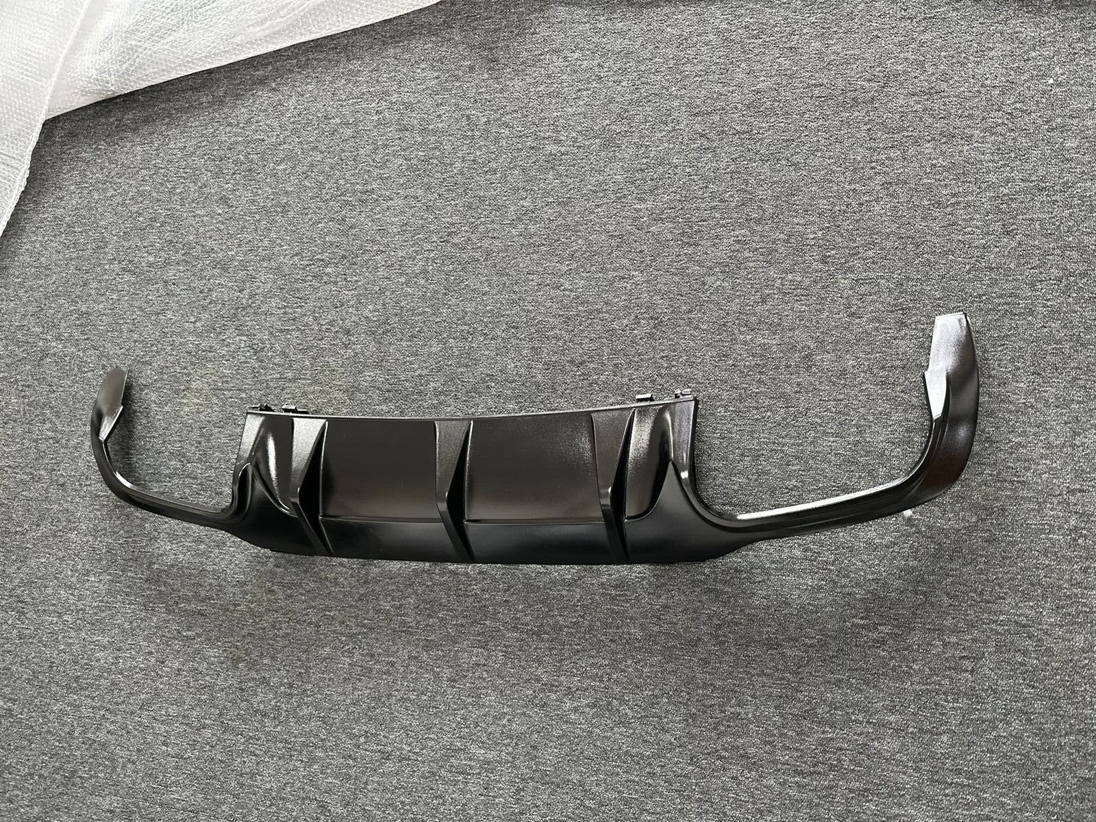 REAR DIFFUSER AMG STYLE FOR MERCEDES C CLASS C204 W204 C63 TEXTURED GLOSS FINISH