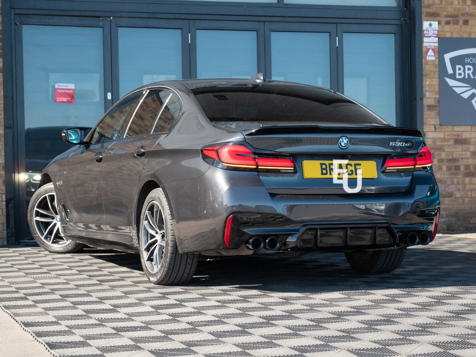 BODY KIT FOR BMW 5 SERIES G30 LCI 2020-2023 BODYKIT FRONT SPLITTER REAR DIFFUSER