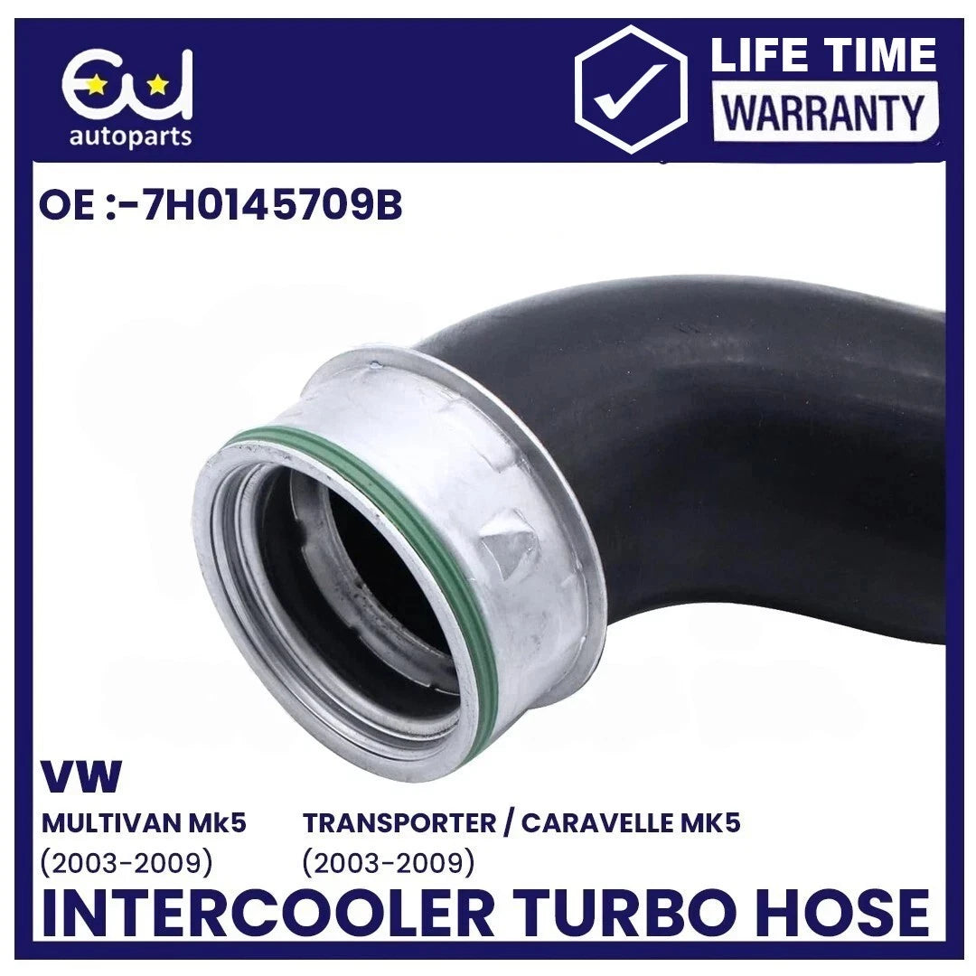 INTERCOOLER TURBO HOSE PIPE FOR VW TRANSPORTER MULTIVAN T5 1.9 TDI 2003-2009