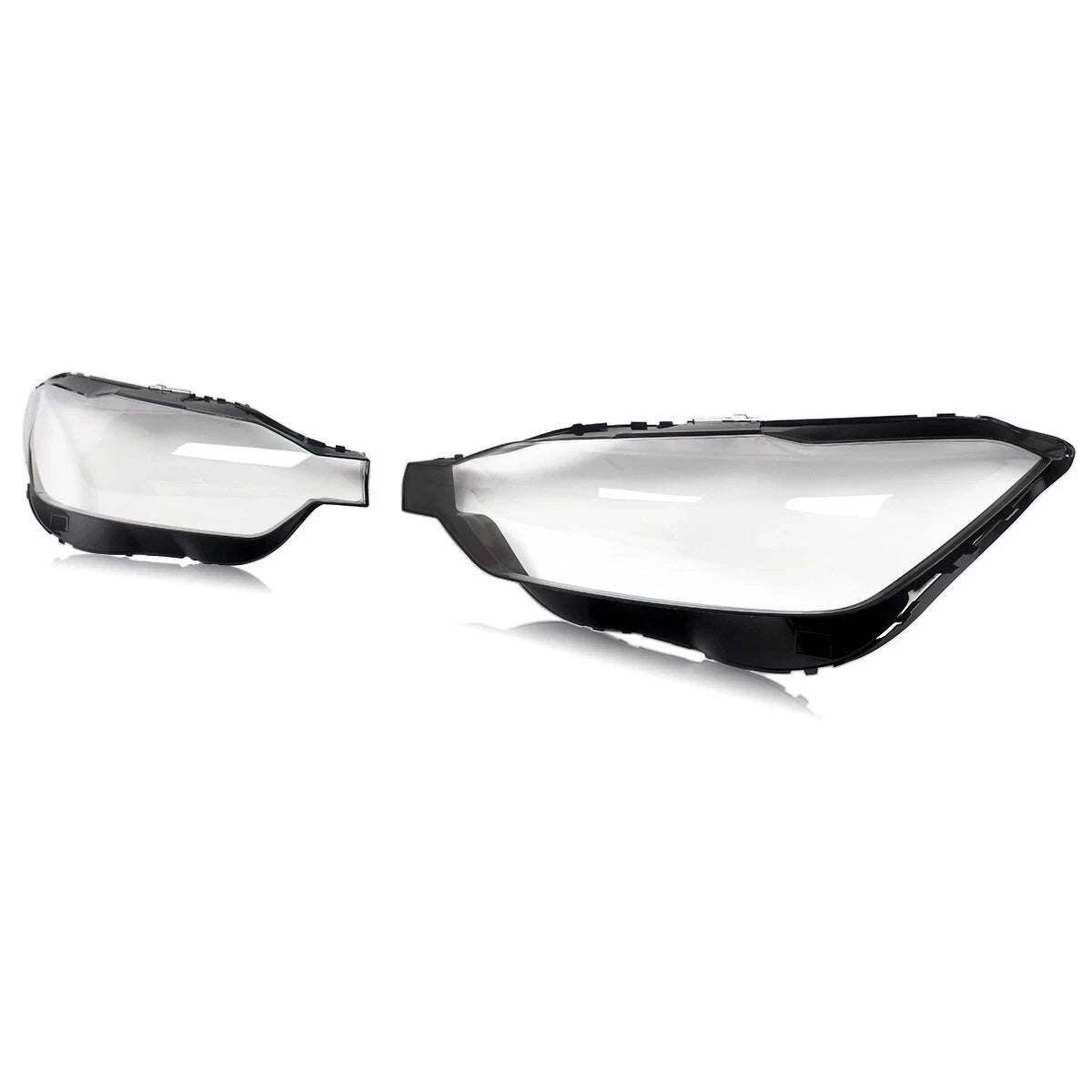 FOR VOLVO XC60 MK2 FRONT HEADLIGHT LAMP LENS COVER LEFT RIGHT SIDE PAIR 2018-20