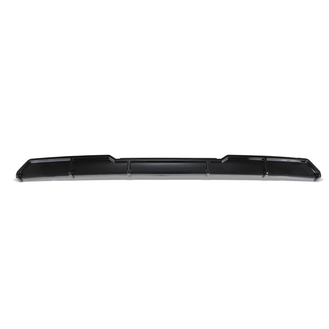 FOR VW TRANSPORTER T6 T6.1 REAR BUMPER DIFFUSER BLADE VALANCE GLOSS BLACK 2015+