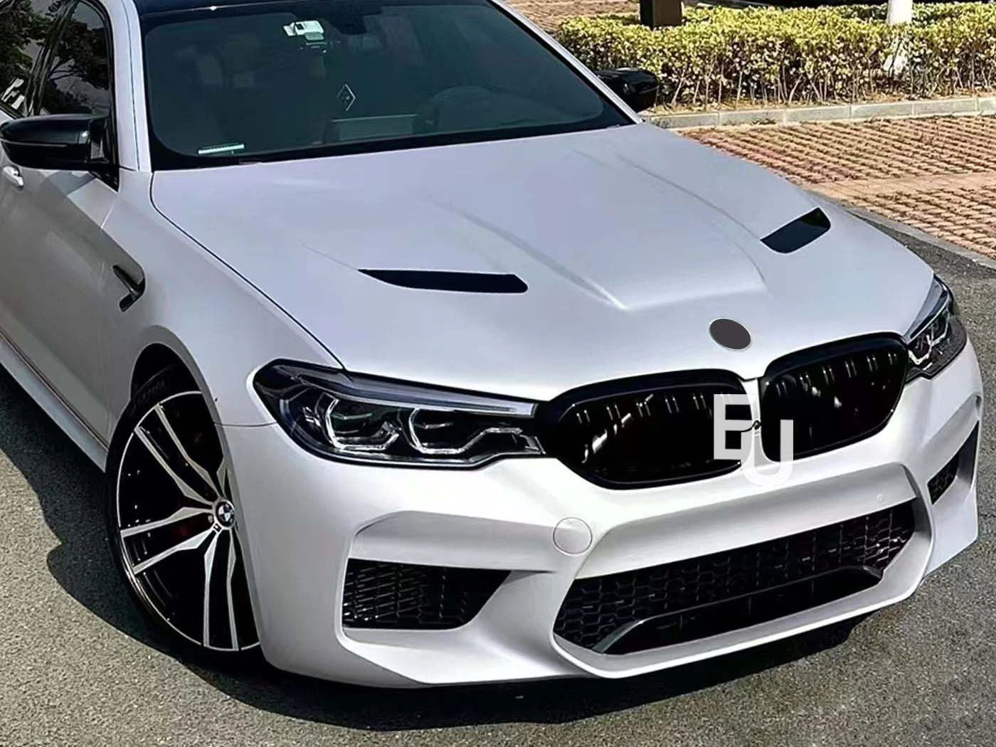 M5 CS STYLE VENTED ALUMINIUM BONNET HOOD FOR BMW 5 SERIES G30 G31 F90 2017-2023