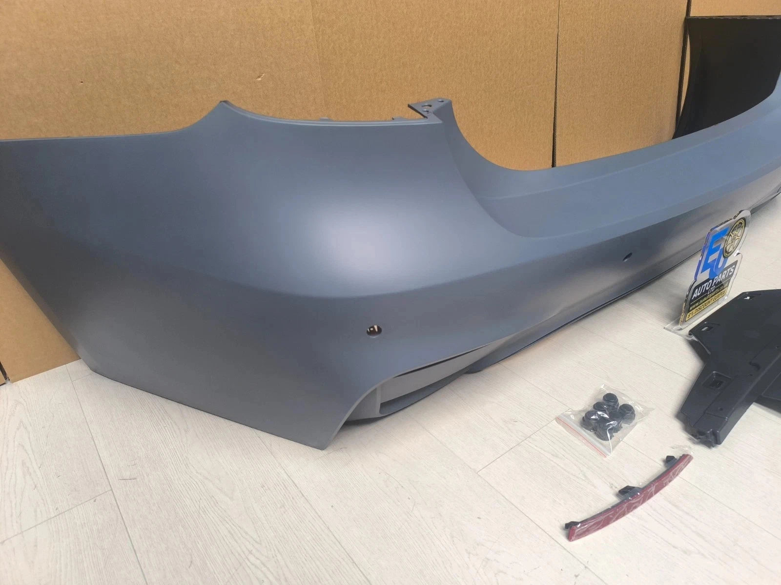REAR BUMPER BODYKIT CONVERSION PRIMED F80 M3 STYLE FOR BMW F30 2012-2018