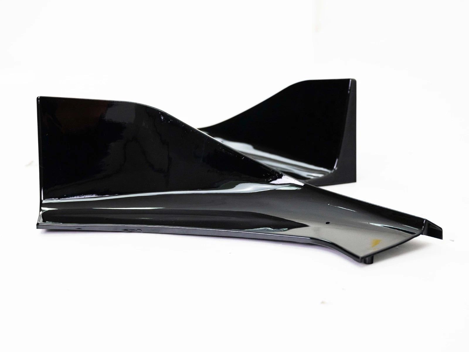 FRONT SPLITTER SPOILER LIP FOR BMW 1 SERIES F40 M SPORT GLOSS BLACK 19+