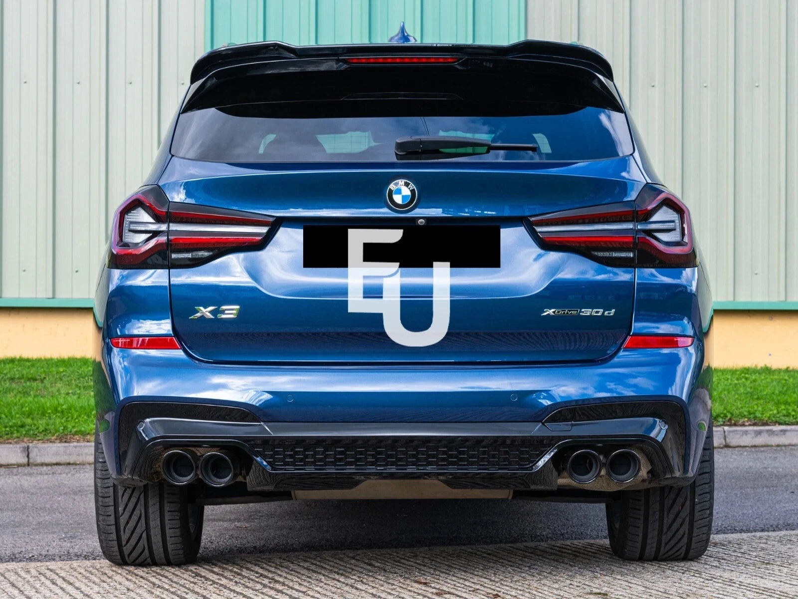 BODYKIT BODY KIT FOR BMW X3 G01 X3M FRONT SPLITTER REAR DIFFUSER SPOILER 2018+