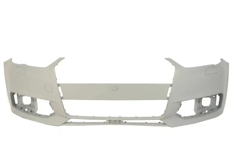 BUMPER FRONT FOR AUDI A1 S1 8X 8XA807065A UNPAINTED WITH HEADLIGHT WASHER HOLES