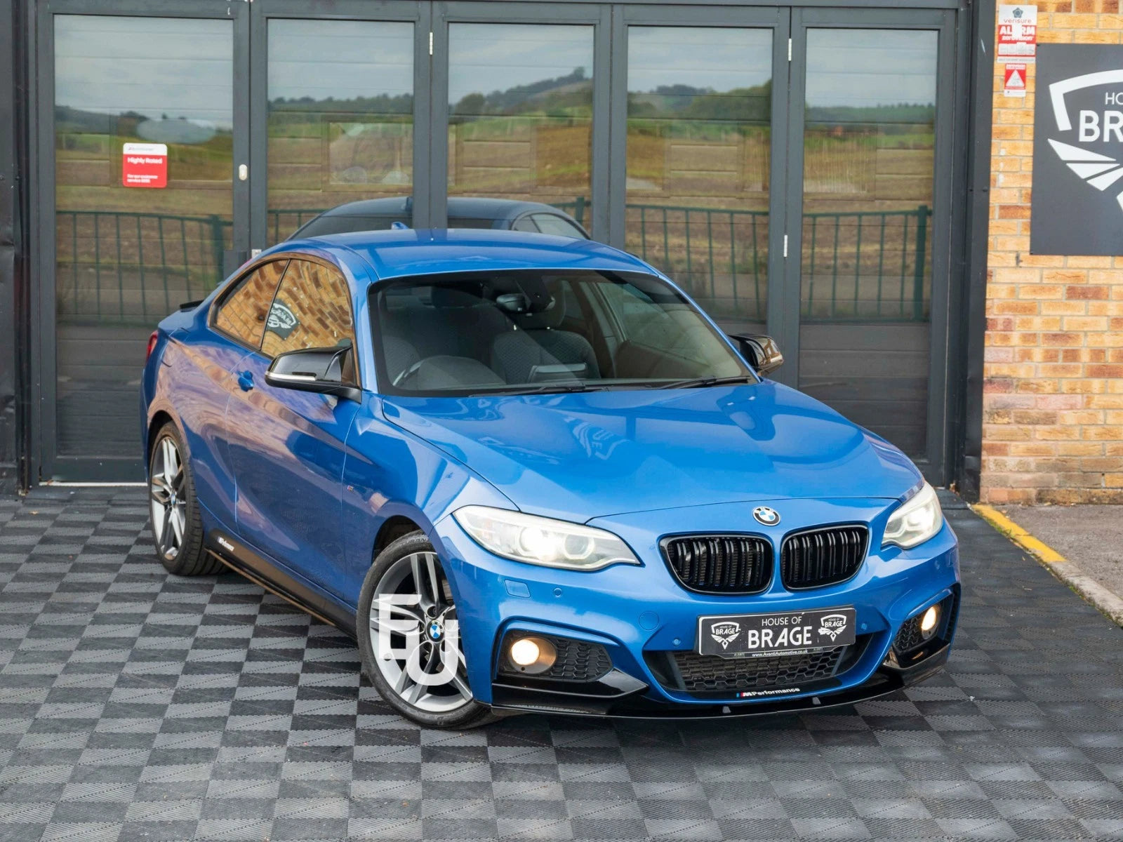 BODY KIT FRONT SPLITTER REAR DIFFUSER FOR BMW 2 SERIES F22 F23 MP STYLE BODYKIT