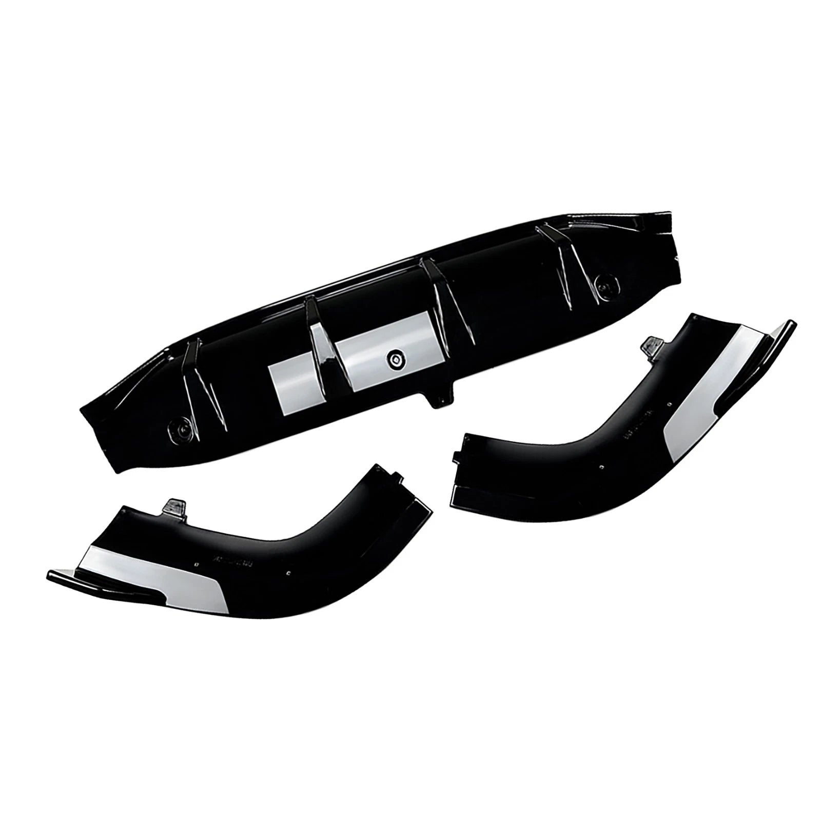 FOR MERCEDES GLC X254 AMG REAR BUMPER DIFFUSER SPLITTER LIP GLOSS BLACK 2022+