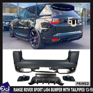 FOR RANGE ROVER SPORT L494 SVR STYLE REAR BUMPER BODY KIT BODYKIT TAIL