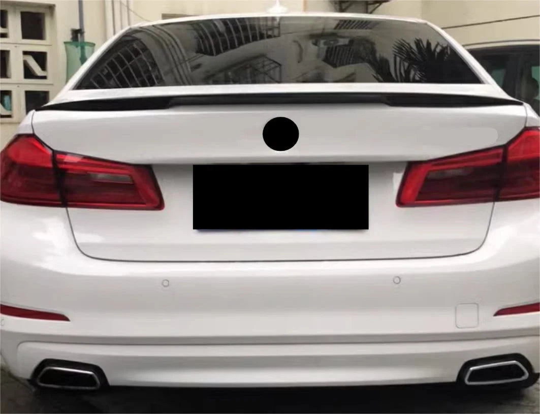 FOR BMW 5 SERIES G30 M SPORT  MP STYLE REAR BOOT SPOILER GLOSSY BLACK