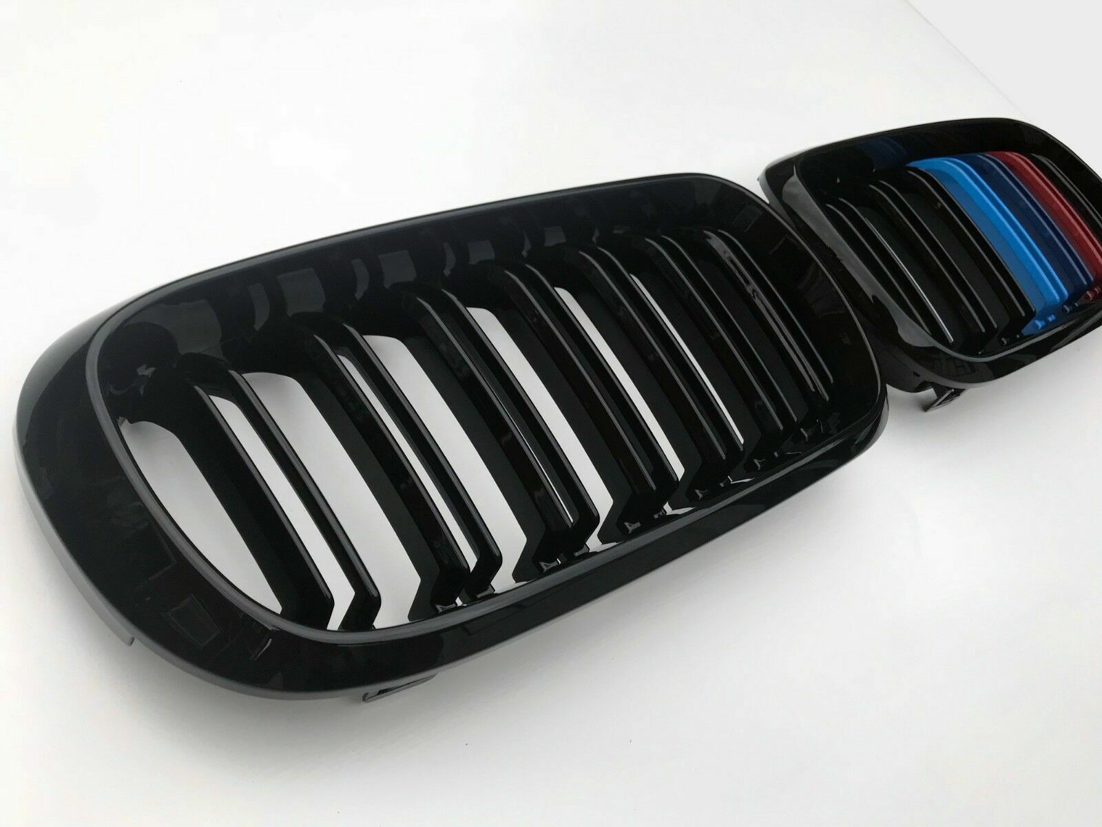 FOR BMW F15 F85 X5 F16 F86 X6 TWIN KIDNEY GRILLE GRILL GLOSS M COLOR 2014 ONWARD