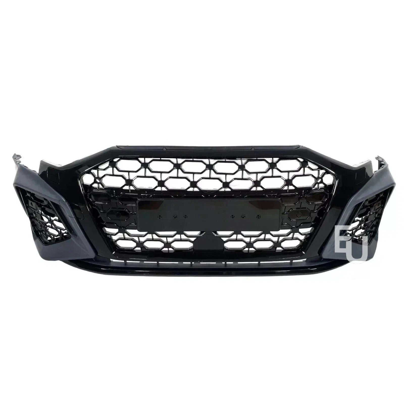 RS3 CONVERSION FRONT BUMPER BODYKIT GRILLE FOR AUDI A3 S3 8Y 2020-24 SEDAN HATCH