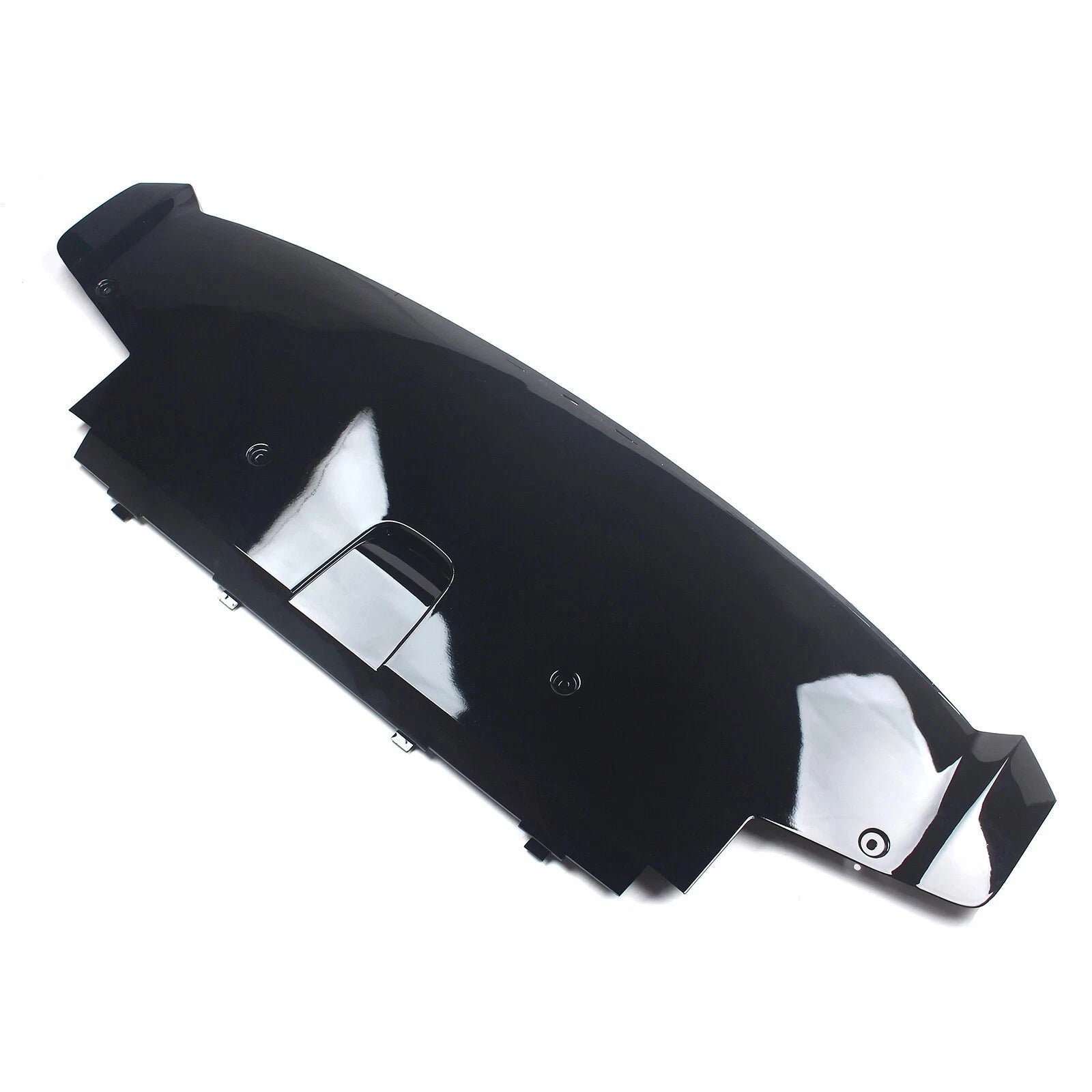 BLACK FRONT BUMPER LOWER TRIM LIP FOR LAND ROVER RANGE ROVER VELAR L560 2017-23