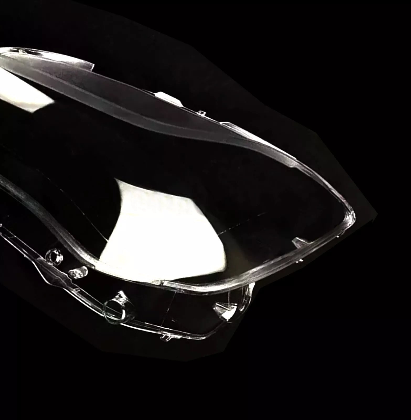 RIGHT DRIVER FOR MASERATI QUATTROPORTE MK6 HEADLAMP HEADLIGHT LENS COVER 16-19