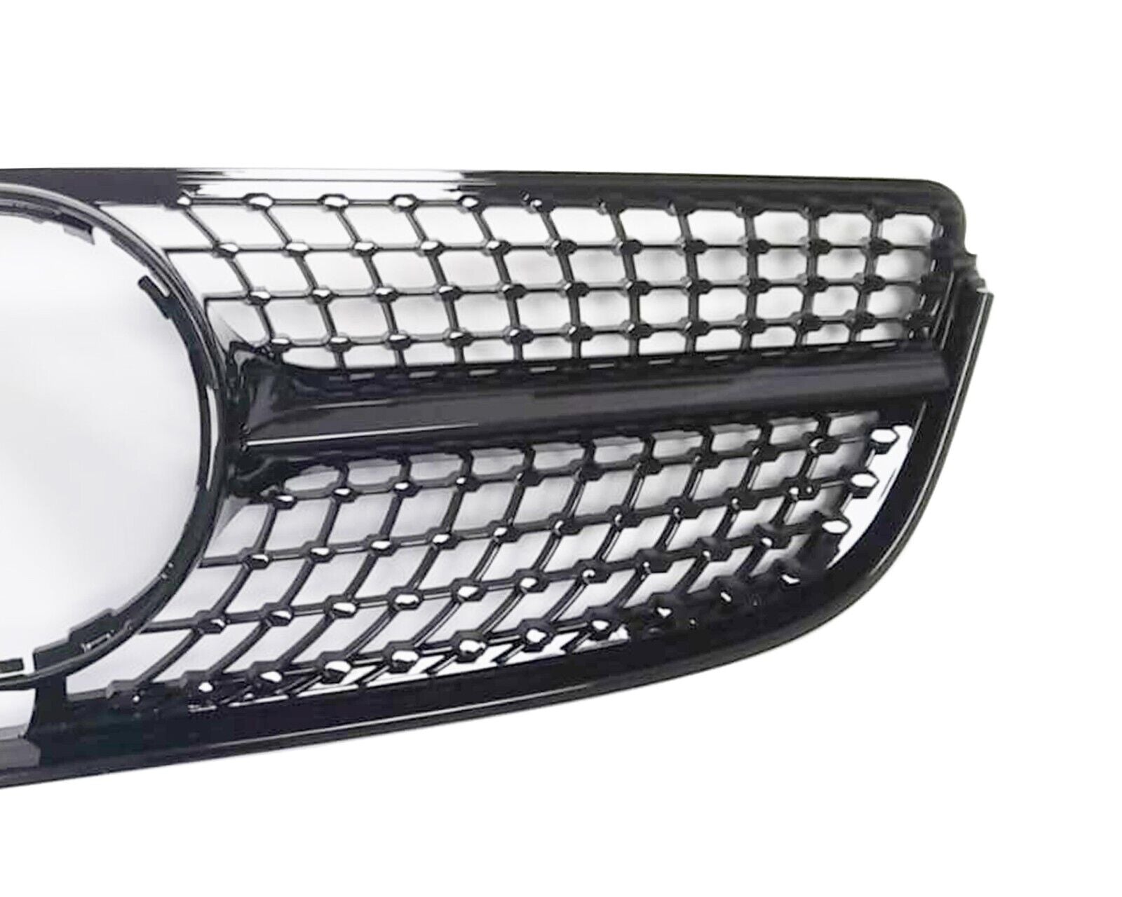 FOR MERCEDES E CLASS COUPE CABRIOLET W207 14-17 FRONT GRILL GRILLE BLACK DIAMOND
