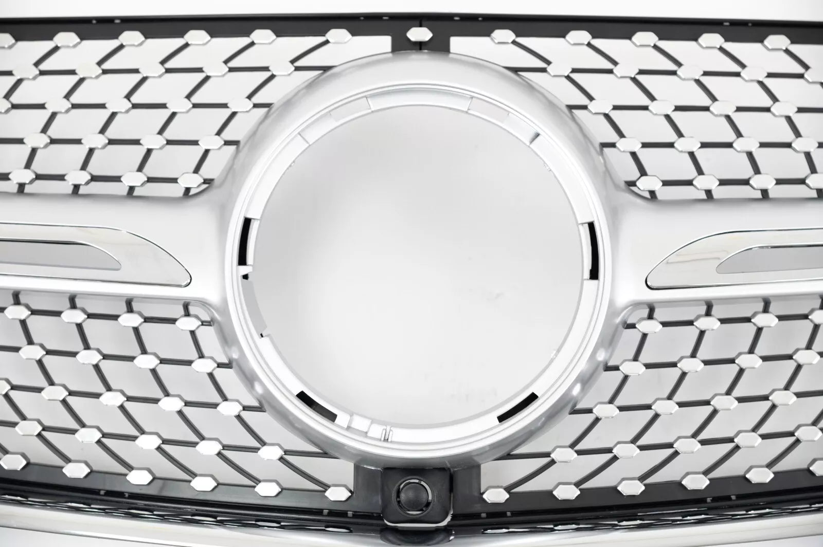 FOR MERCEDES VITO W447 BLACK CHROME DIAMOND STYLE SILVER GRILL GRILLE 2015-2019