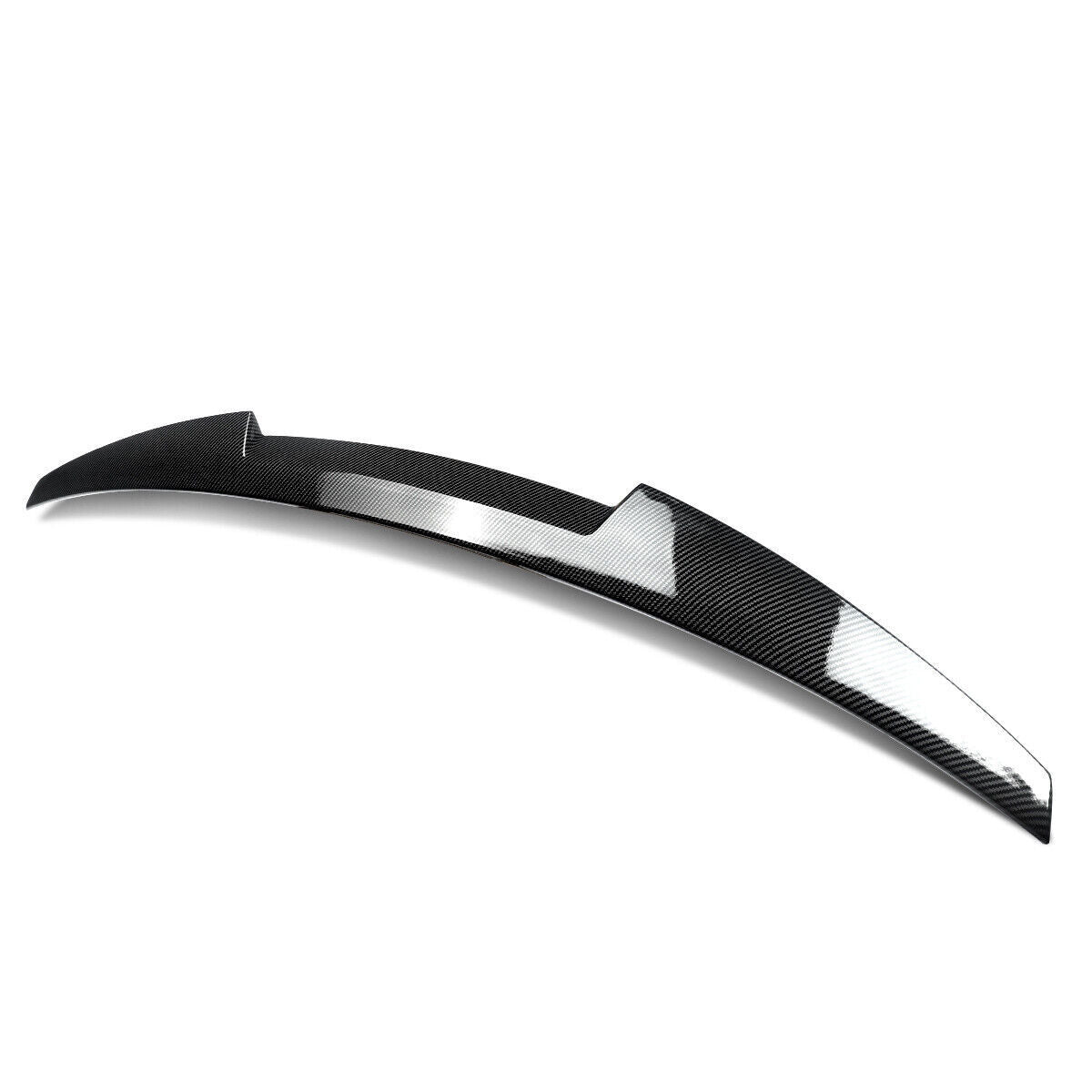 FOR AUDI A4 B9 S LINE RS4 S4 REAR BOOT SPOILER TRUNK LIP M4 STYLE CARBON LOOK