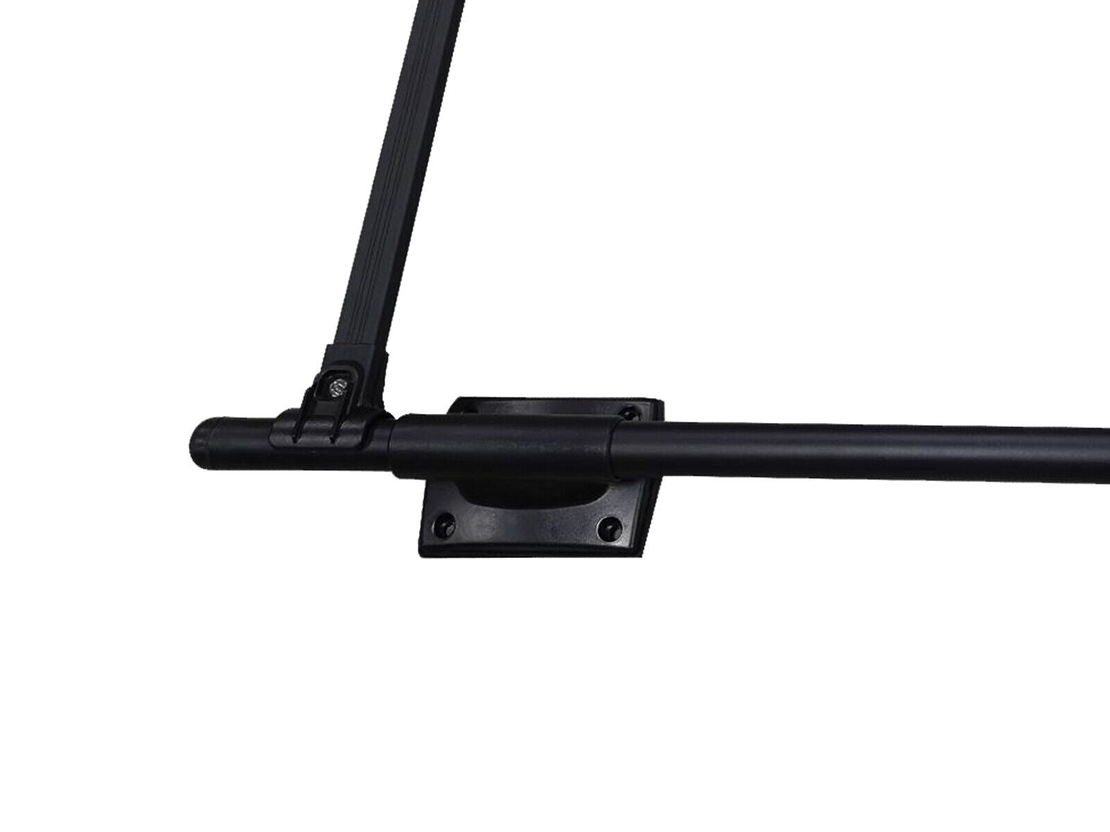 FOR NISSAN NAVARA NP300 D40 FRONTIER 4 DOOR ROOF RAILS RACK CROSS BARS BLACK 04+