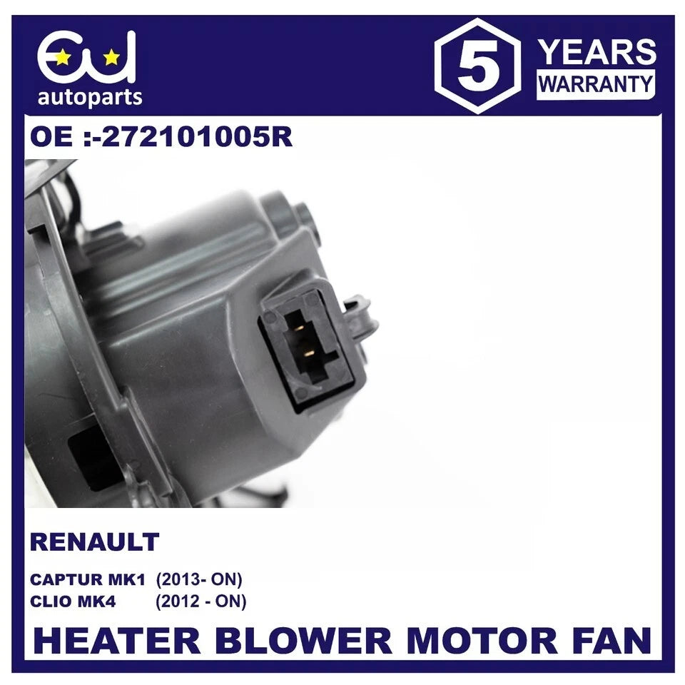 HEATER BLOWER MOTOR FAN FOR RENAULT CAPTUR MK1 CLIO MK4 DACIA DOKKER LODGY 12+
