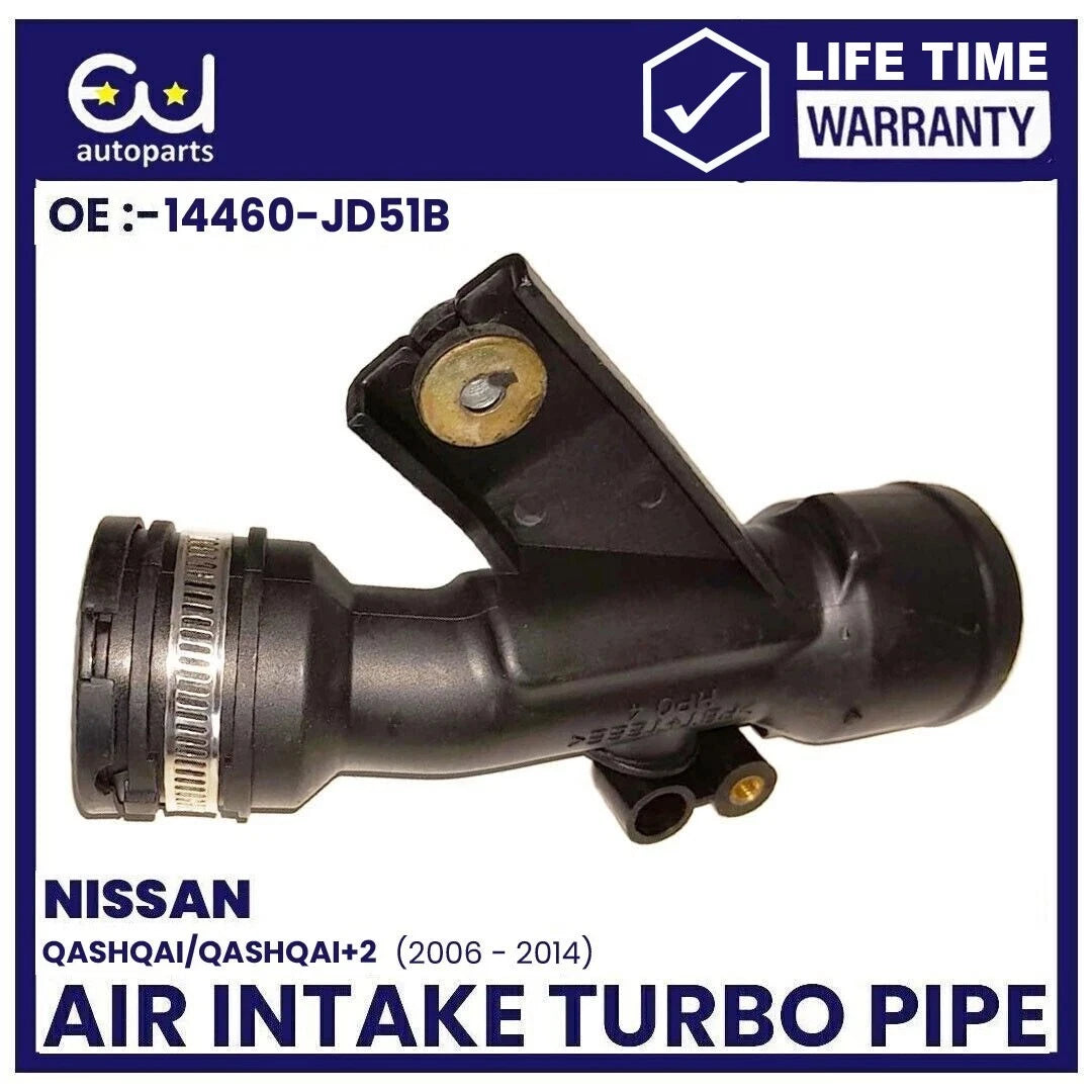 INTERCOOLER RADIATOR INLET TUBE PIPE FOR NISSAN QASHQAI/QASHQAI+2 14460-JD51B