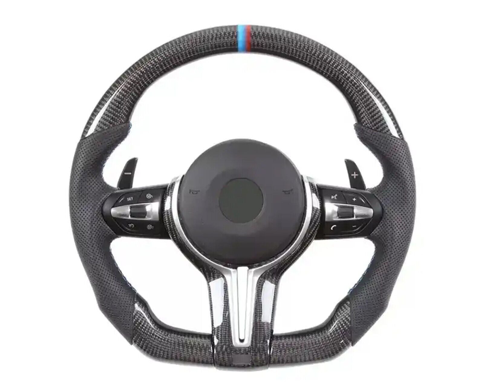FOR BMW SERIES X3 X4 X5 X6 G01  G02 G05 G06 CARBON FIBER HEATED STEERING WHEEL