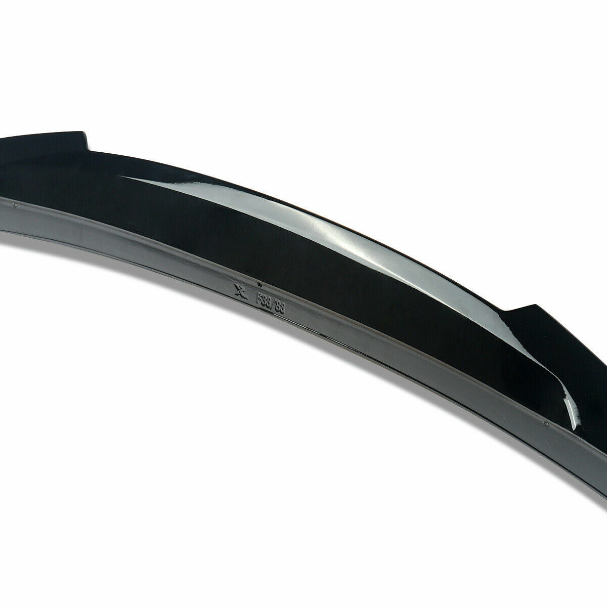 FOR BMW 4 SERIES F33 F83 M4 V STYLE REAR TRUNK BOOT LIP SPOILER 13+ GLOSS BLACK