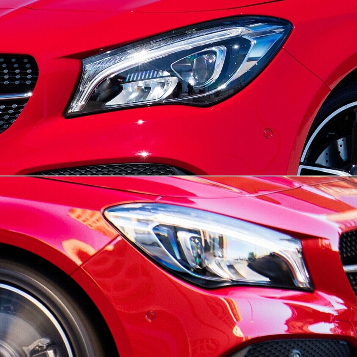 RIGHT SIDE RH HEADLIGHT LAMP GLASS LENS COVER FOR MERCEDES CLA C117 W117 17-19