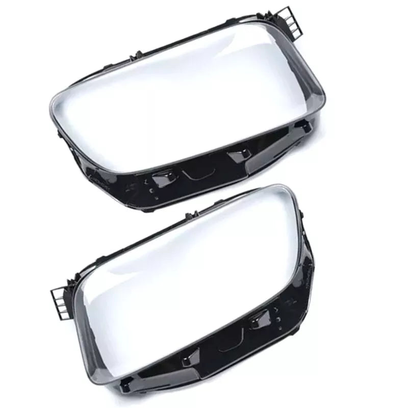 LEFT RIGHT SIDE PAIR HEADLIGHT LENS HEADLAMP COVER FOR MERCEDES GLB W247 2019-22