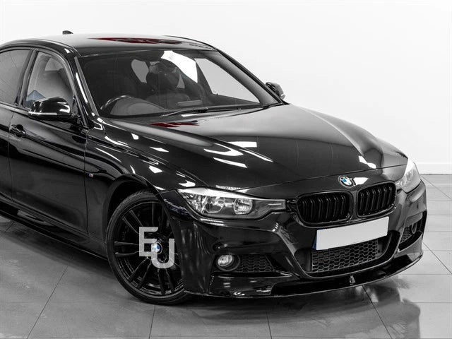 REAR DIFFUSER FRONT SPLITTER M SPORT FOR BMW 3 SERIES F30 F31 GLOSS BLACK 12-18
