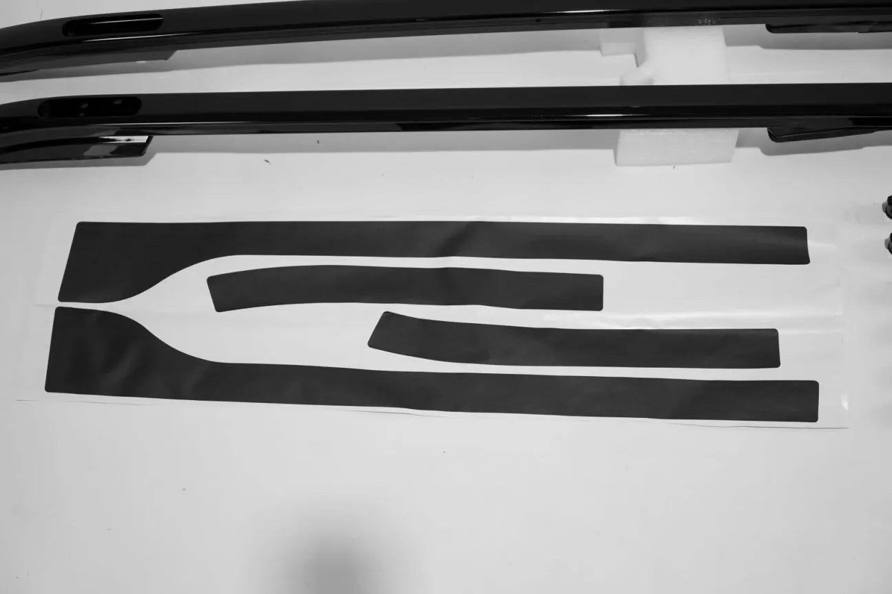 FOR LAND ROVER DISCOVERY 5 L462 ROOF RAILS RACK CROSS BARS BLACK 2017+ OE STYLE