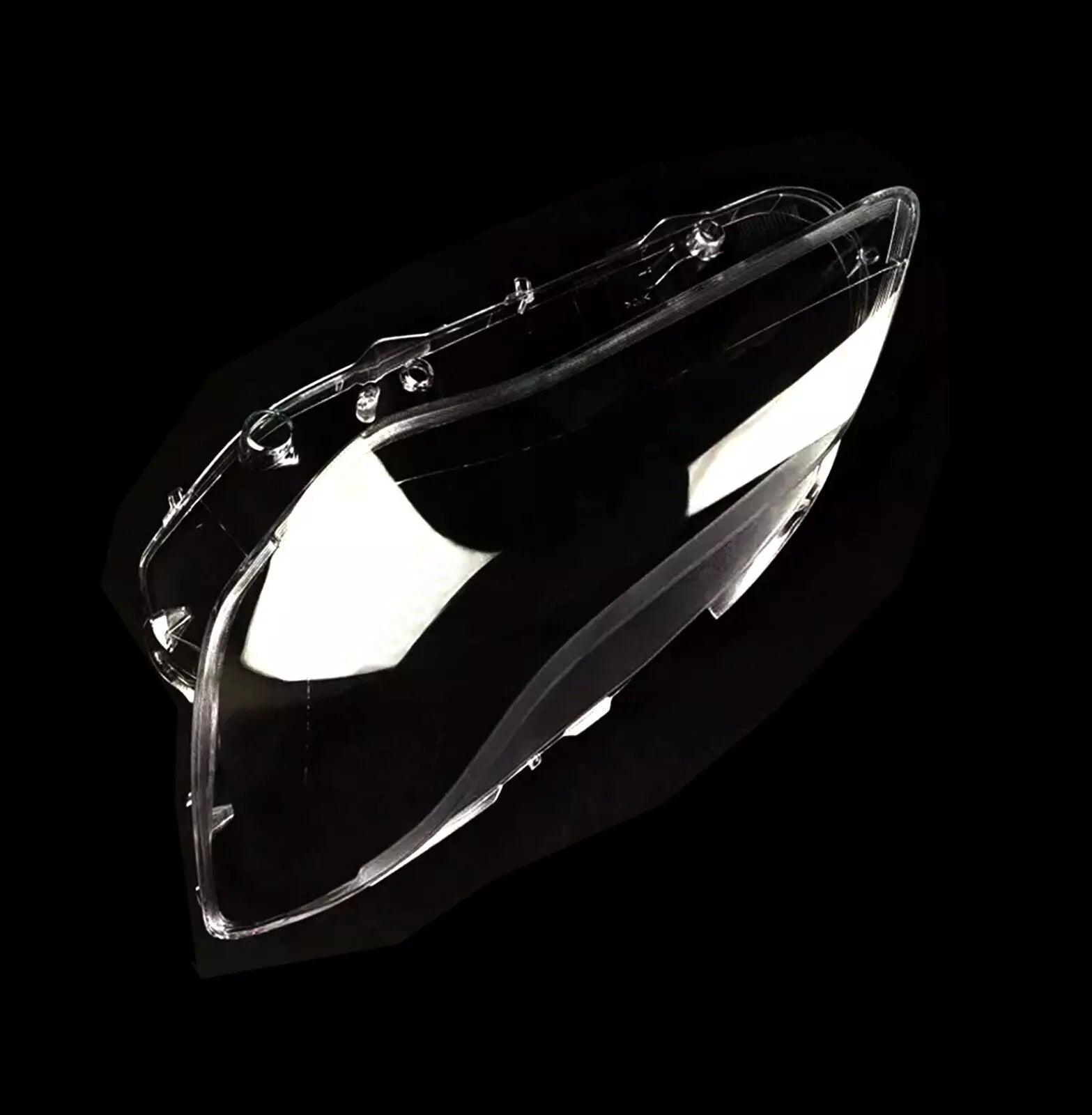 LEFT PASSENGER FOR MASERATI QUATTROPORTE MK6 HEADLAMP HEADLIGHT LENS COVER 16-19