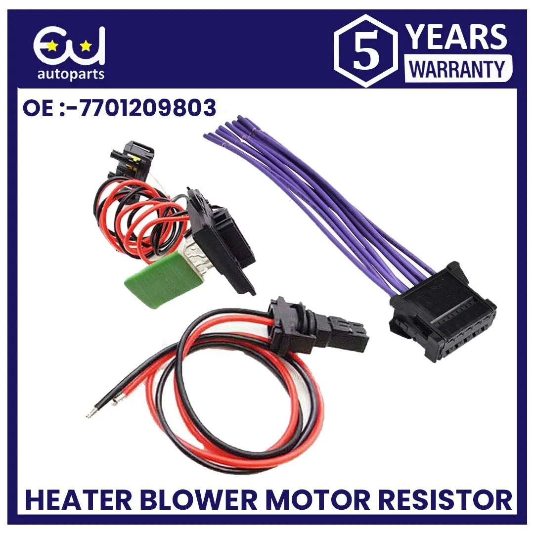 HEATER BLOWER FAN RESISTOR FOR RENAULT CLIO MK3 2005-2012 MODUS GRAND 2004-2019