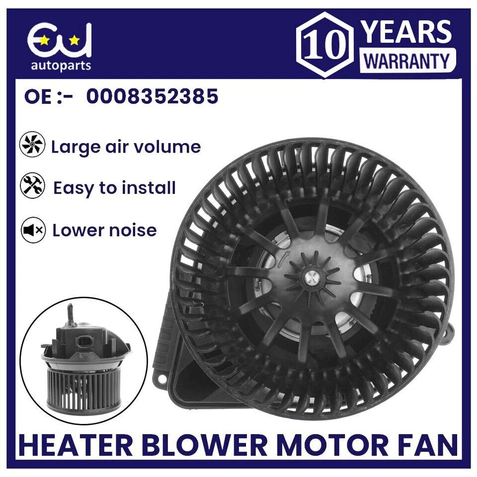 HEATER BLOWER MOTOR FAN FOR MERCEDES-BENZ SPRINTER 2T 3T 4T VW LT MK2 1995-2006