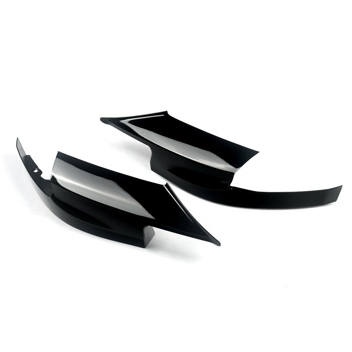 FOR BMW F10 M5 FRONT BUMPER SPLITTER LIP SPOILER GLOSS BLACK 2010-2016