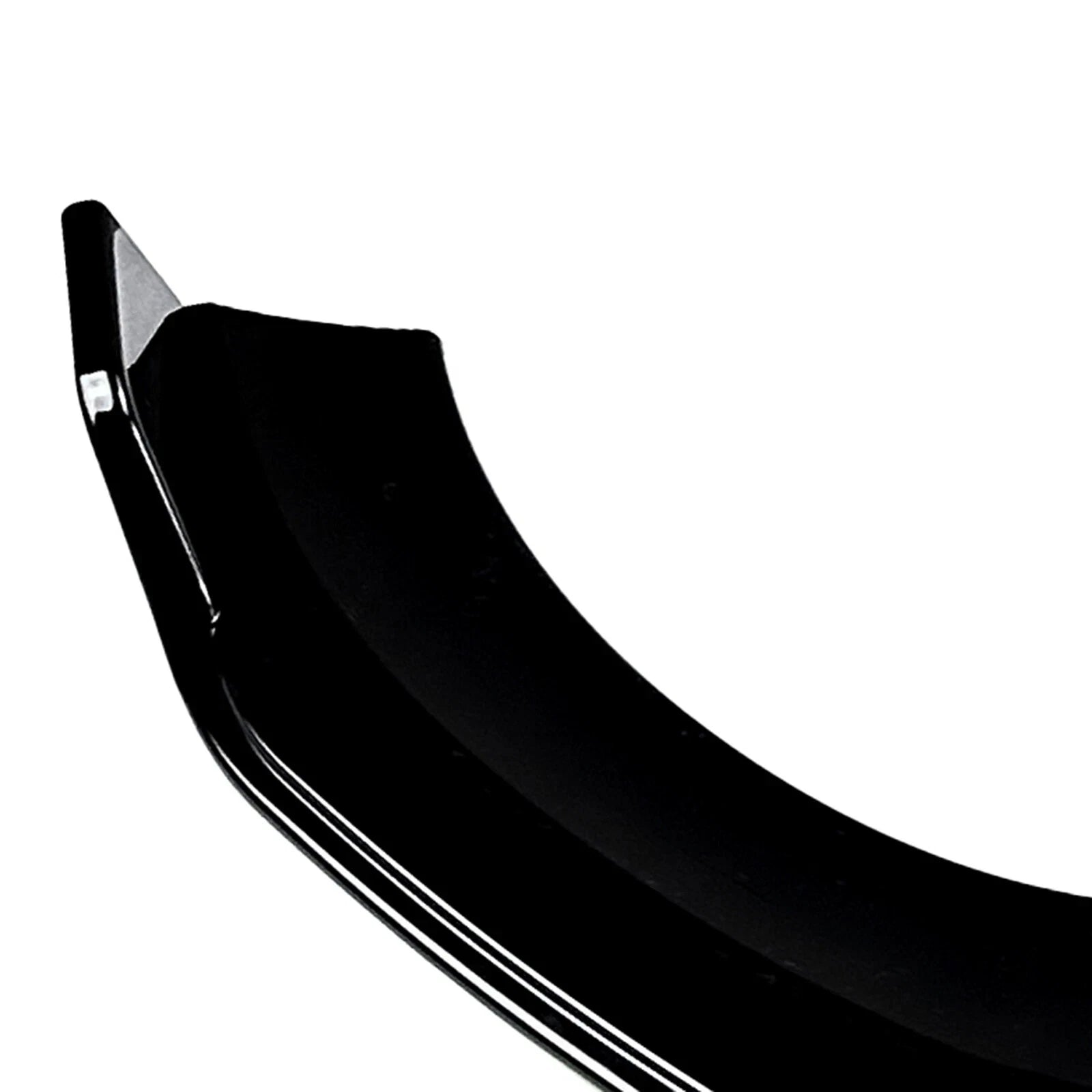 FOR BENZ CLE C236 3X FRONT BUMPER SPOILER LIP SPLITTER KIT GLOSS BLACK 24-25