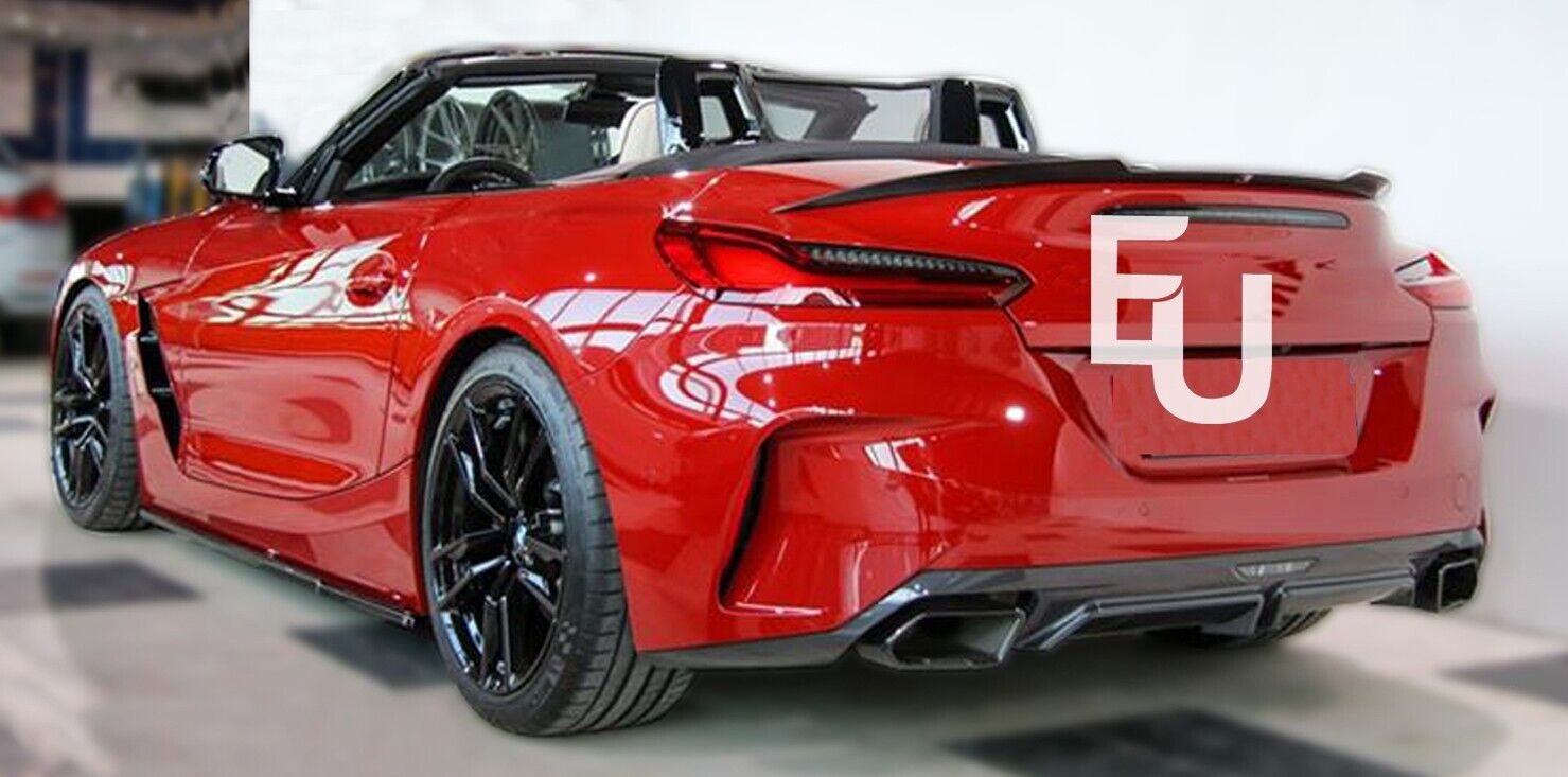 REAR TRUNK BOOT SPOILER WING LIP FOR BMW Z4 G29 CONVERTIBLE 2019+ GLOSS BLACK