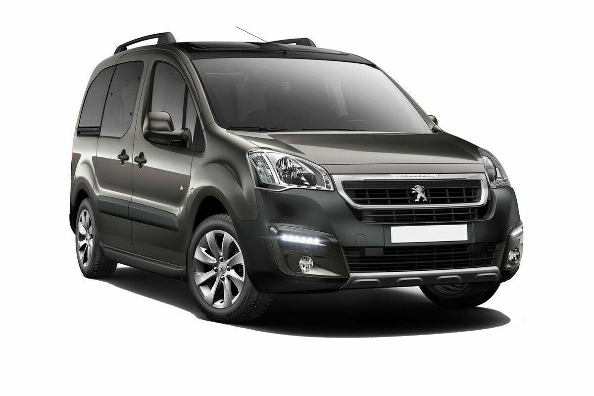BERLINGO AND PARTNER ROOF RACK RAILS & CROSS BARS SET - SATIN SILVER 2008-2019